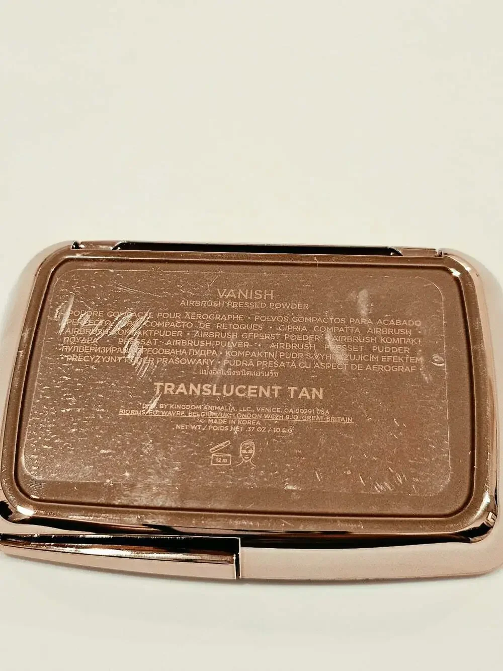 Hourglass vanish airbrush
